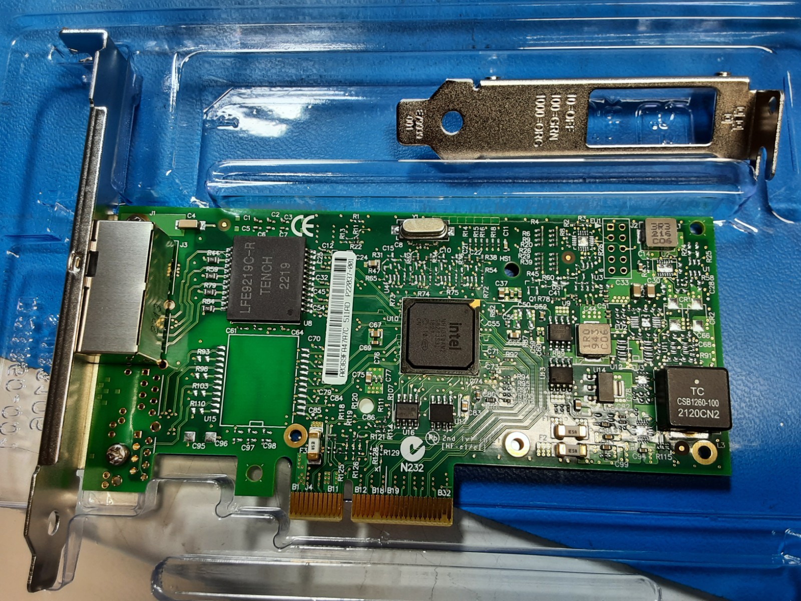 Intel i350-T2: The low-profile Intel i350-T2 drops right into the Wyse 5070 Extended's PCIe slot and gives you two rock-solid 1 GbE ports with mature FreeBSD drivers, perfect for OPNsense.