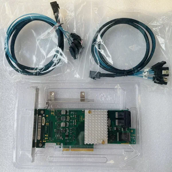 LSI 9300-8i HBA Controller HBA Controller is a high-performance disk controller suitable for media server data storage needs. With a transfer rate of up to 12Gbps, this unit provides reliable and fast data storage solutions.