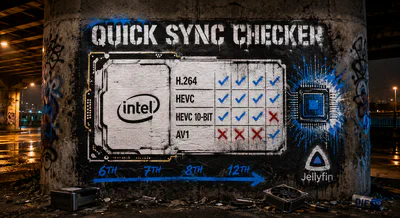 Featured image of post Intel Quick Sync Compatibility Checker for Jellyfin