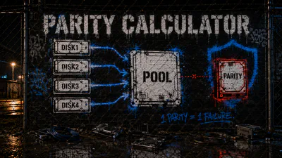 Featured image of post SnapRAID Parity & MergerFS Pool Calculator