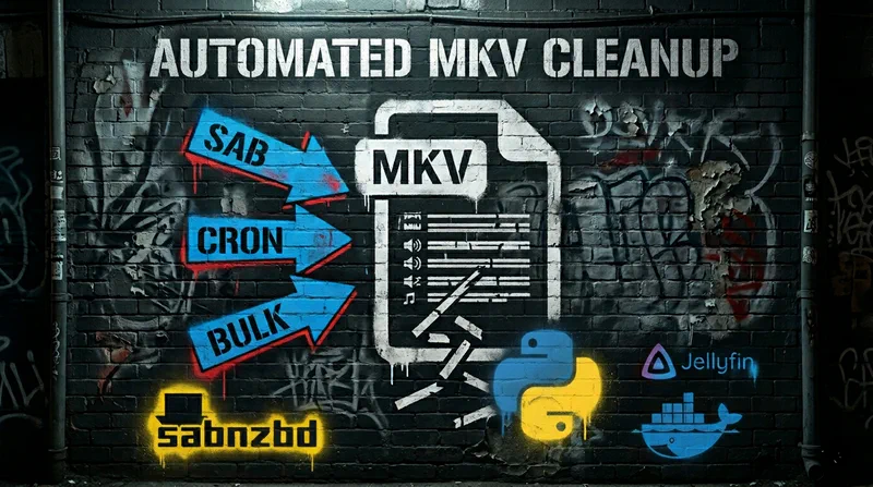 Featured image of post Automated MKV Cleanup With mkvmerge, SABnzbd & Cron