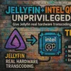 Jellyfin with Intel QuickSync in an Unprivileged LXC
