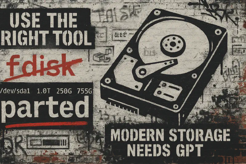 Featured image of post Master the Basics - How to Use parted to Create Partitions Format Them and Add a Mount Point