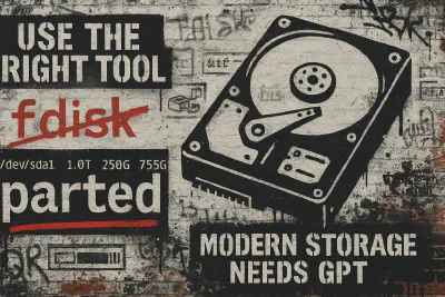 Featured image of post Master the Basics - How to Use parted to Create Partitions Format Them and Add a Mount Point