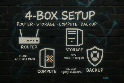 Featured image of post Home Media Server Hardware Guide: The 4-Box Setup