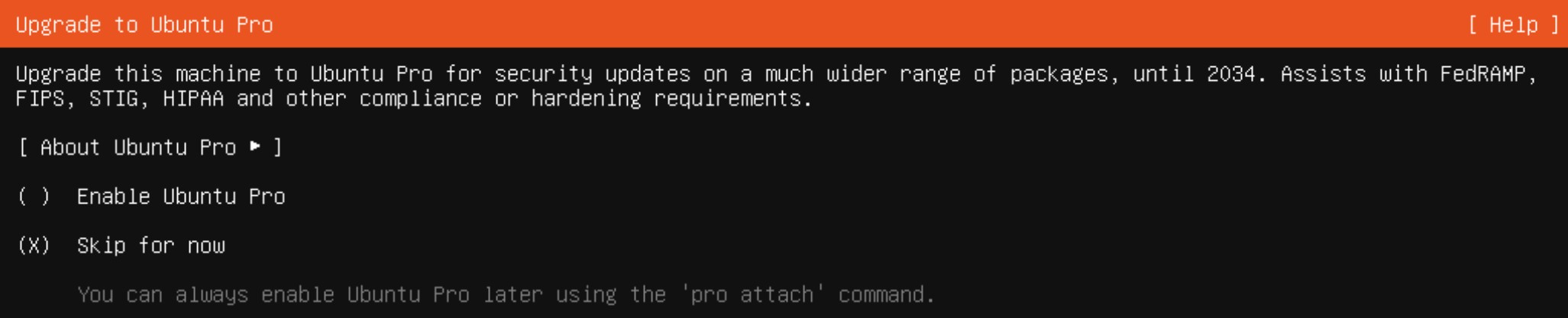 Ubuntu Upgrade to Pro?